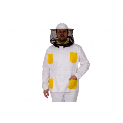 Včelařský kabát s kloboukem barevný