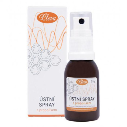 Ústní spray s propolisem Pleva 25 g