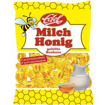 Medové bonbóny mléčné Edel 90 g