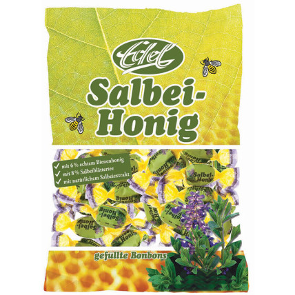 Medové bonbony šalvěj Edel 90 g