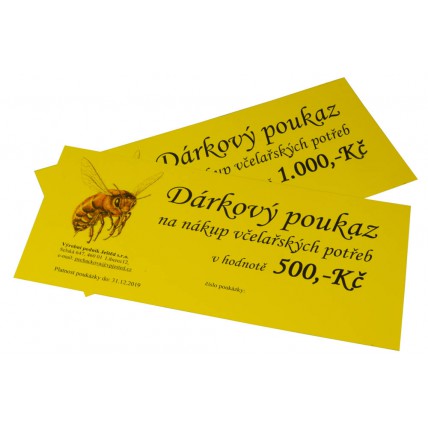 Dárkový poukaz 500 Kč