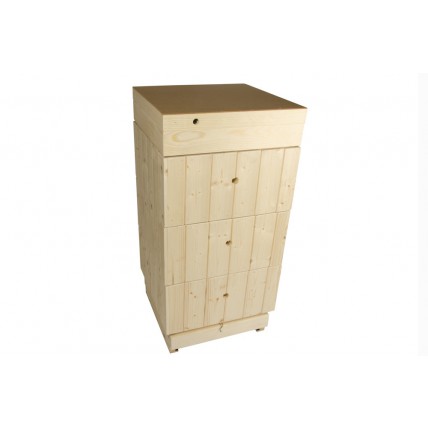 Včelí úl nástavkový - sestava 39x24 palubková zateplená 2 cm vč. krmítka a rámků