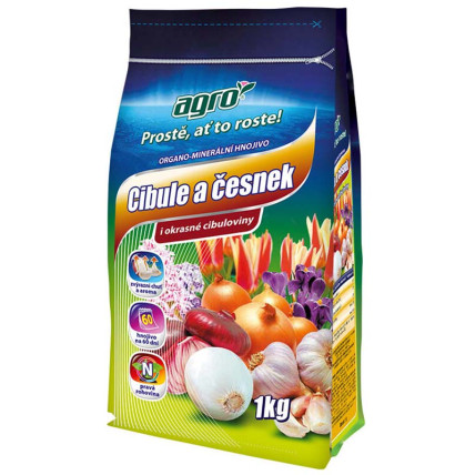 Organo-minerální hnojivo Cibule a česnek 1 kg