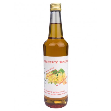 Bylinný sirup s medem - lipový květ - 500 ml