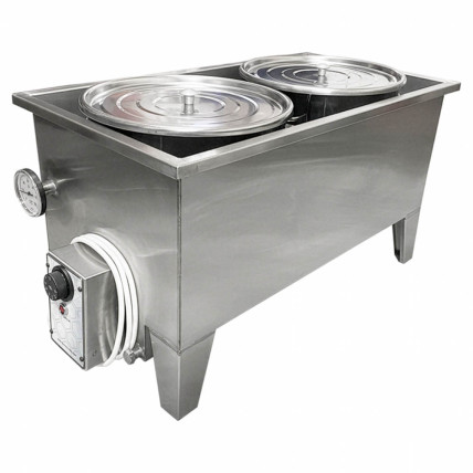 Dekrystalizační vana na dvě nádoby s medem