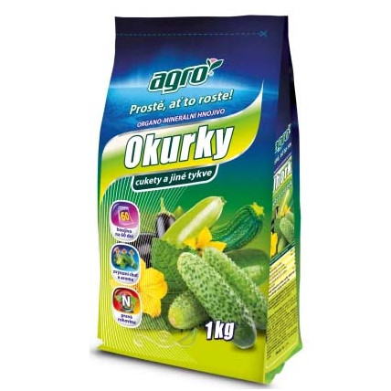 Organo-minerální hnojivo Okurky a cukety 1 kg