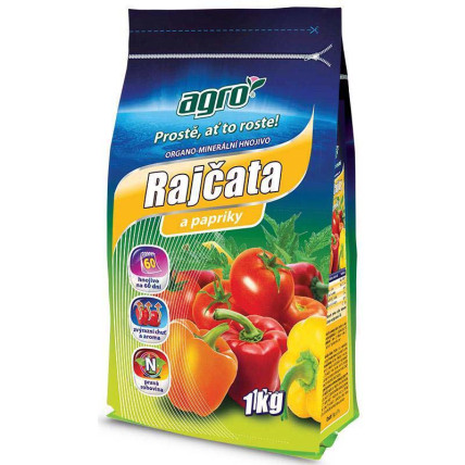 Organo-minerální hnojivo Rajčata a papriky 1 kg