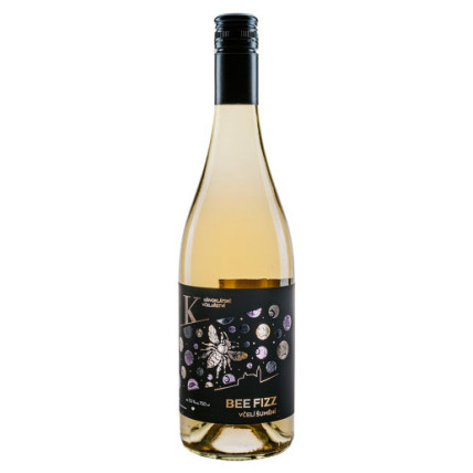 Křivoklátské medové šumivé víno - BEE FIZZ 750 ml