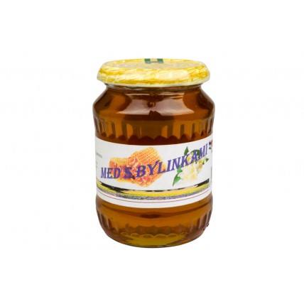 Med s bylinkami - luční s květem jasmínu 500 g