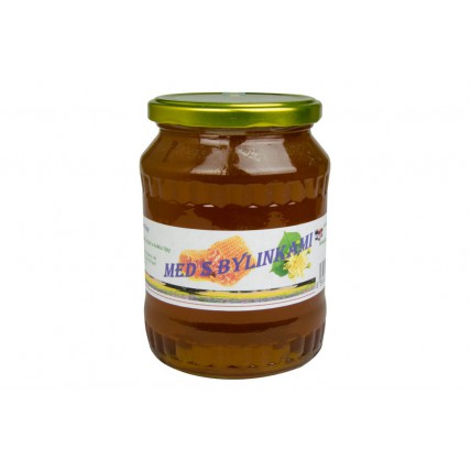 Med s bylinkami - luční s květem lípy 950 g