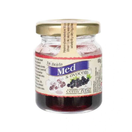 Medík mini s ovocem Černý rybíz 60 g