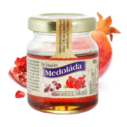 Medik mini s ovocem Granátové jablko 60 g