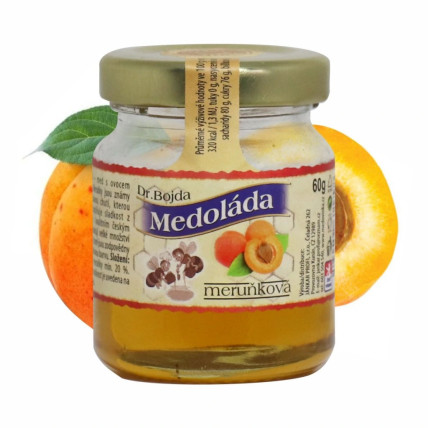 Medík mini s ovocem Meruňka 60 g