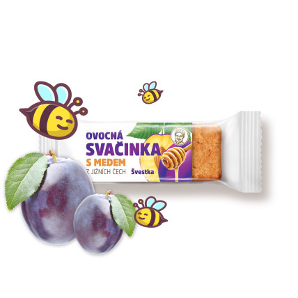 Medová svačinka švestka 25 g