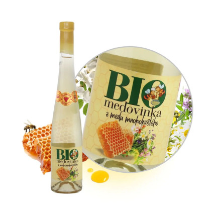 Medovina BIO z medu mnohokvětého 0,5 l