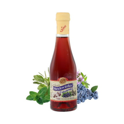 Medovina Čeladenka bylinkovo-borůvková 200 ml