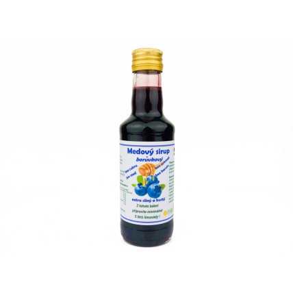 Medový sirup borůvkový 280 g