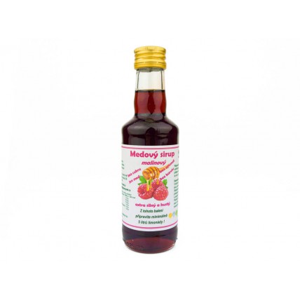 Medový sirup malinový 280 g