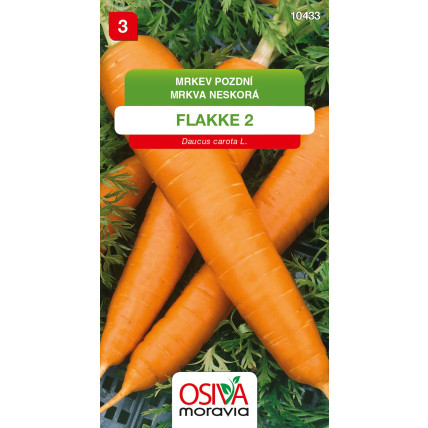 Mrkev pozdní Flakke 2  - semena 3 g