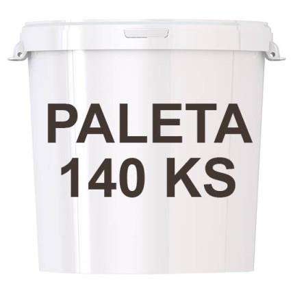 Nádoba na med plast 30 l / 40 kg bílá PALETA 140 KS