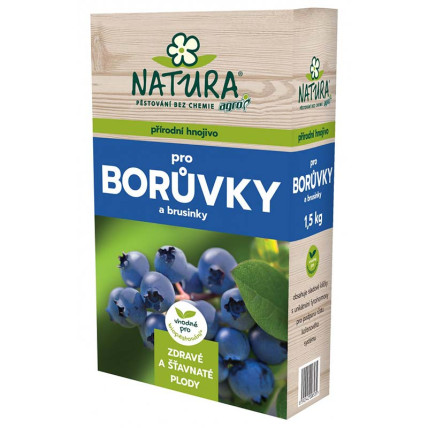 NATURA přírodní hnojivo na borůvky a brusinky 1,5 kg