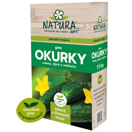 NATURA přírodní hnojivo na okurky a cukety 1,5 kg