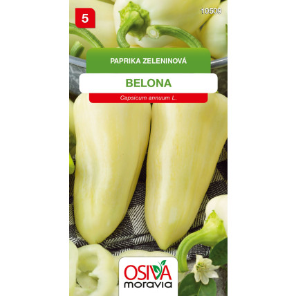 Paprika zeleninová - sladká Belona semena 0,5 g