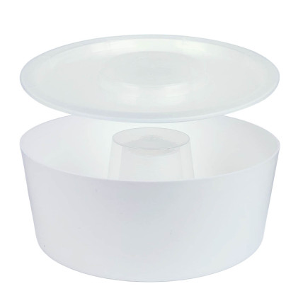 Plastové krmítko do nástavku kulaté 1,8 l