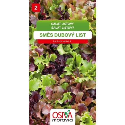 Salát listový Směs dubový list 0,5 g