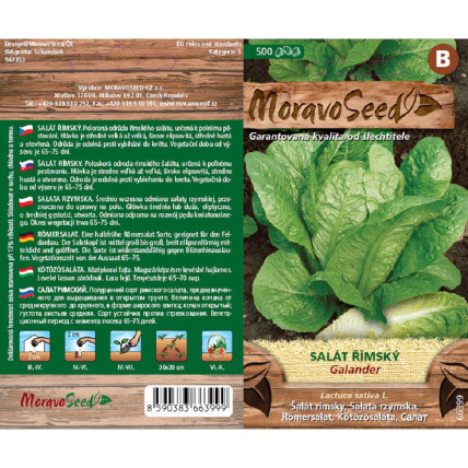 Salát římský Galander - 500 semen