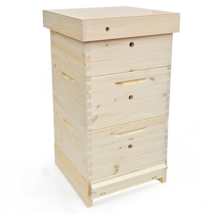 Včelí úl nástavkový tenkostěnný - sestava 39x24 celodřevěná