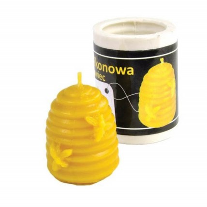 Silikonová forma na svíčku Lysoň - košnice 4,5 cm