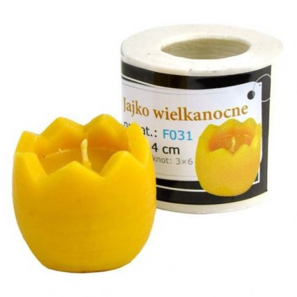 Silikonová forma na svíčku Lysoň - velikonoční vajíčko 4 cm