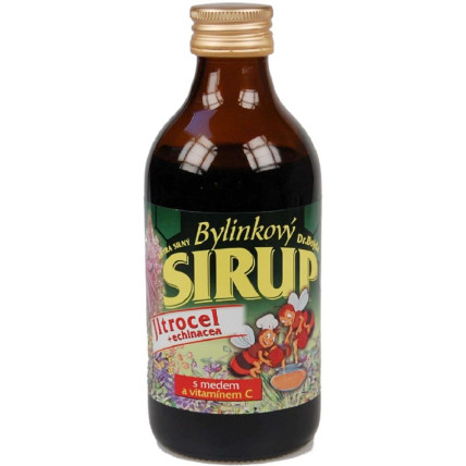 Sirup bylinkový JITROCEL + echinacea s medem 325 g