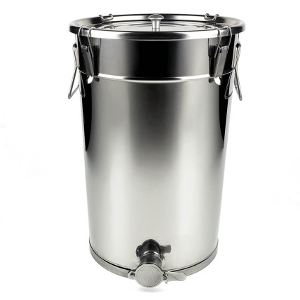 Stáčecí nádoba na med nerez s těsnícím víkem 50 kg