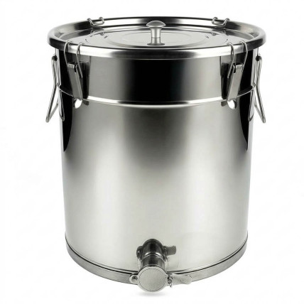 Stáčecí nádoba na med nerez s těsnícím víkem 80 kg