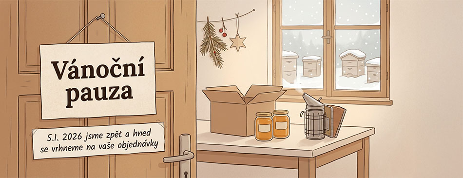 Vánoční pauza - Včelařské potřeby Ještěd